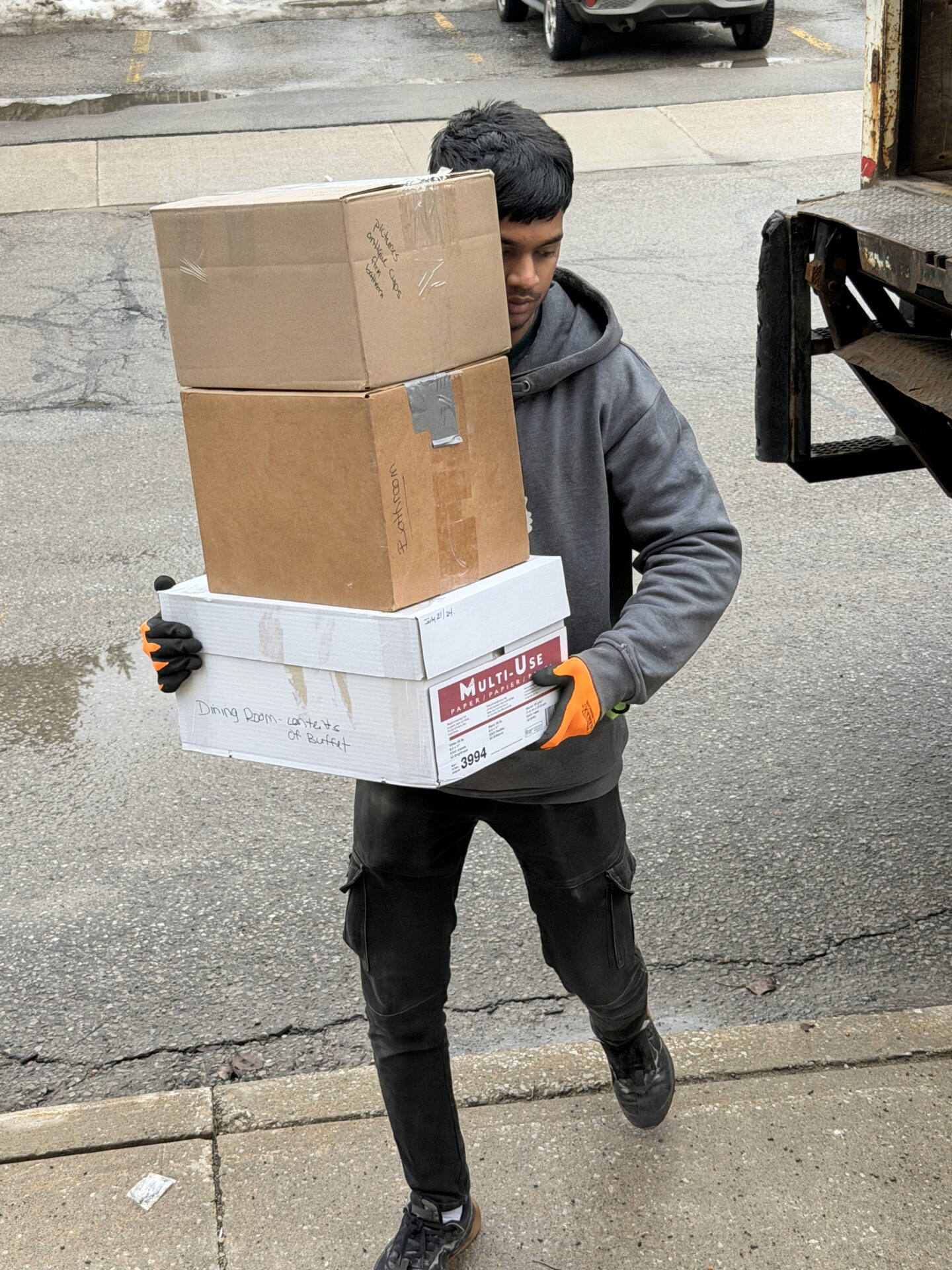 Ecoway Movers St. Catharines completed move showing fully unloaded and organized new home in St. Catharines neighbourhood after professional moving day service