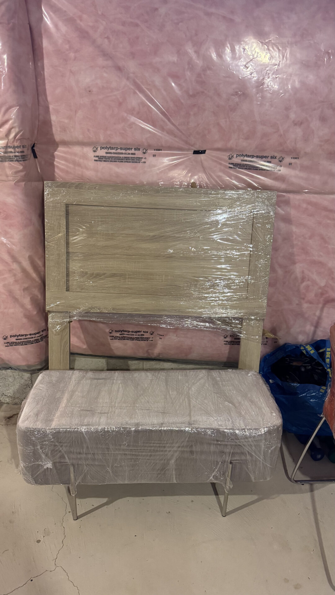 Ecoway Movers Vaughan ON team packing and wrapping furniture for safe transport during local move in York Region