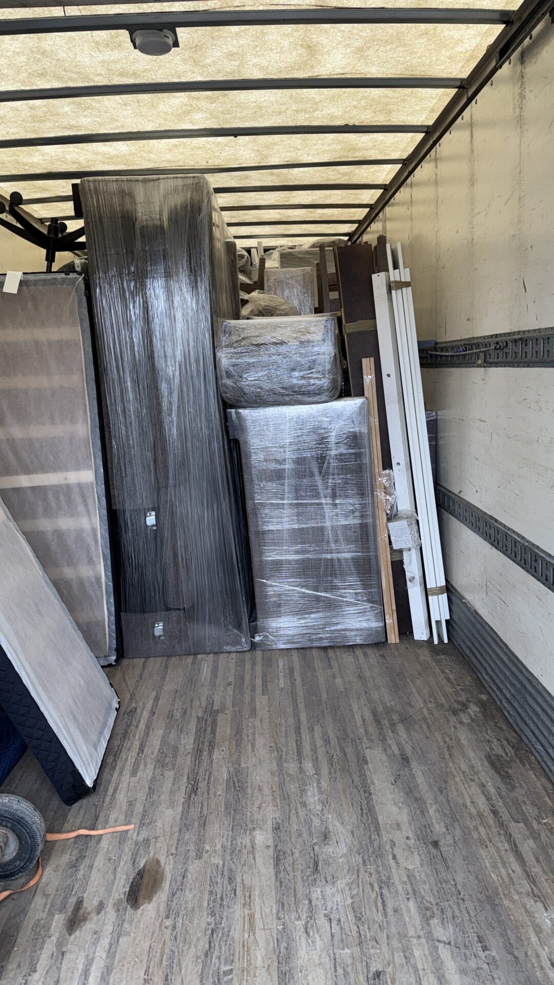 Ecoway Movers professional crew executing residential relocation in Westmount Waterloo with floor protection protocol