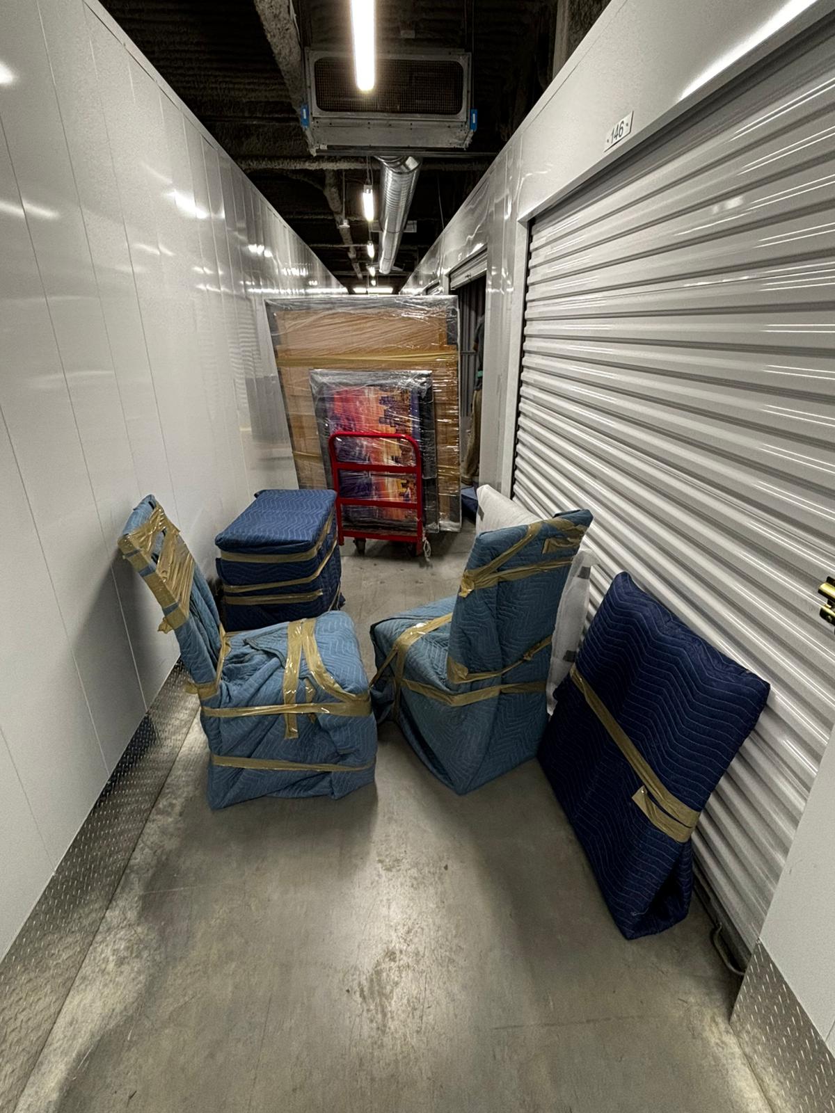 Ecoway Movers crew loading furniture in Brampton
